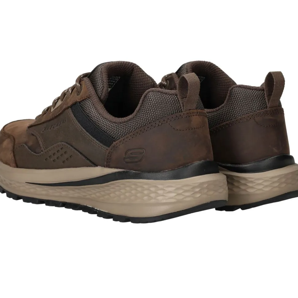 Skechers Relaxed fit Slade Peralto Sneakers Bruin Heren