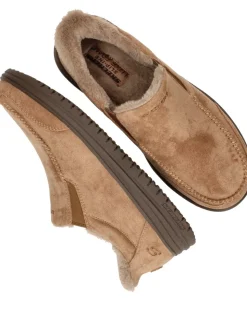 Skechers Relaxed Fit Slip-Ins Murette Scofield Pantoffels Cognac Heren
