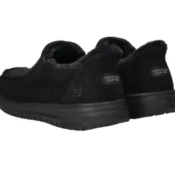 Skechers Relaxed Fit Slip-Ins Murette Scofield Zwart Heren