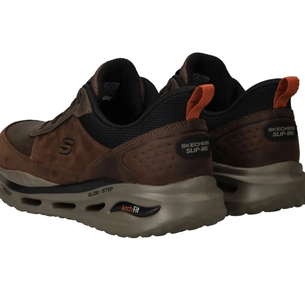 Skechers Slip-Ins Arch Fit Instappers Bruin Heren