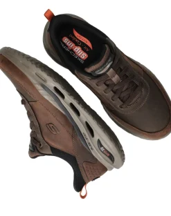 Skechers Slip-Ins Arch Fit Instappers Bruin Heren