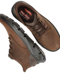 Skechers Slip-Ins Arch Fit Garza Boots Bruin Heren