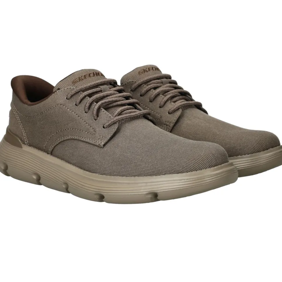 Skechers Slip-Ins Garza Clive Instappers Taupe Heren