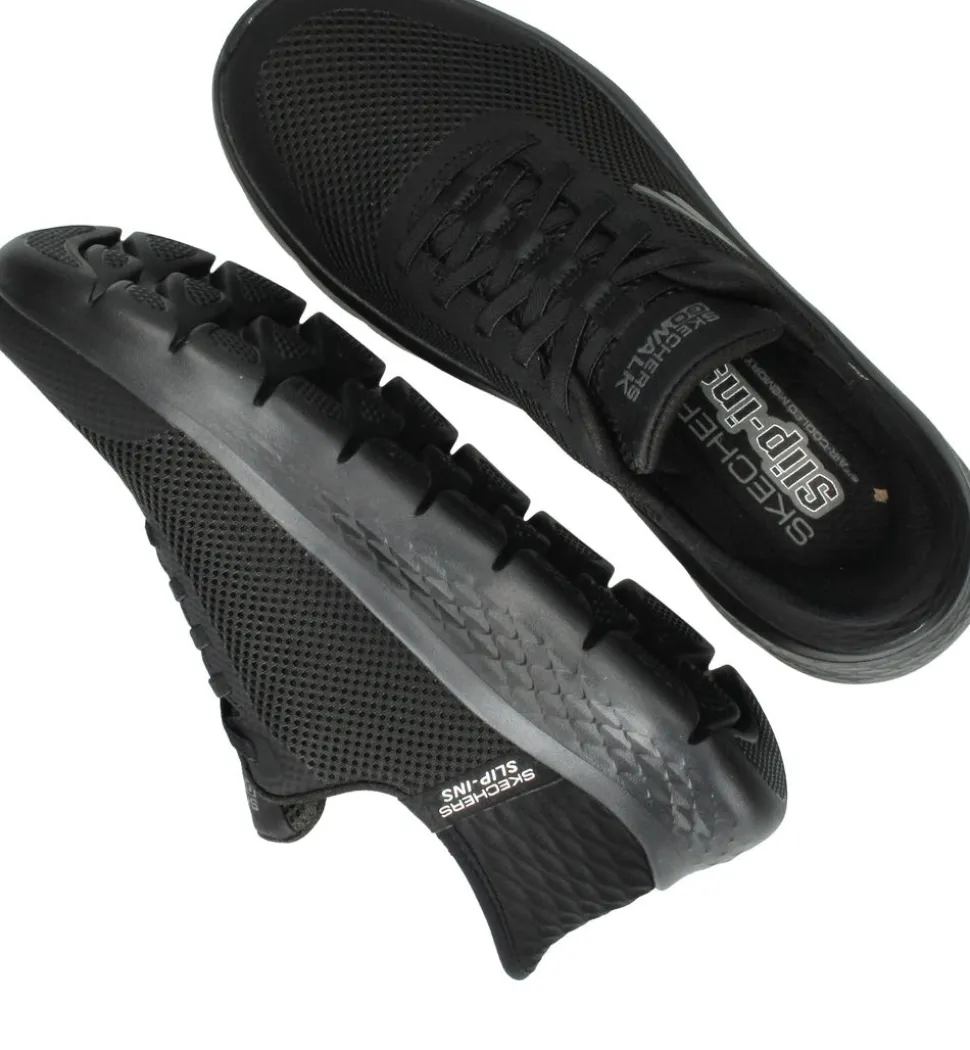 Skechers Slip-Ins Go Walk Flex Instappers Zwart Dames