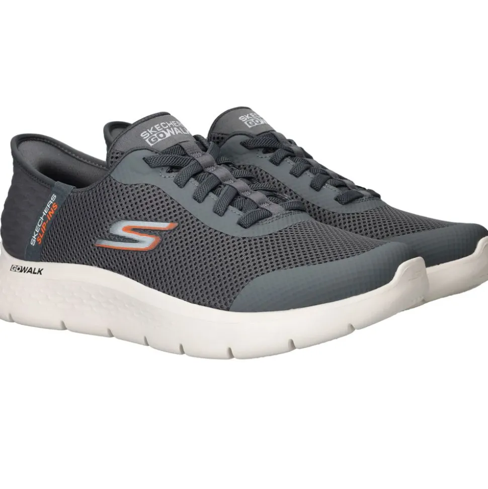 Skechers Slip-Ins Go Walk Flex Sneakers Grijs Heren