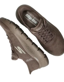 Skechers Slip-Ins Go Walk Flex Sneakers Bruin Dames