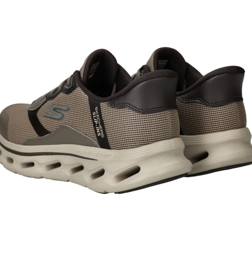 Skechers Slip-Ins Go Walk Glide-Step Sneakers Taupe Heren