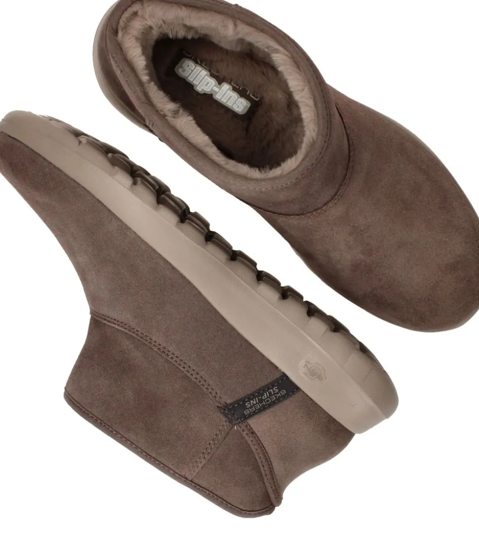 Skechers Slip-Ins On The Go Joy Boots Beige Dames
