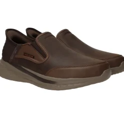 Skechers Slip-Ins Relaxed Fit Slade Cooper Instappers Bruin Heren