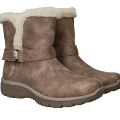 Skechers Slip-Ins Relaxed Fit Vegan Boots Beige Dames