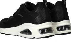 Skechers Tres Air Uno Glit Airy Sneakers Zwart Dames