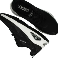 Skechers Tres Air Uno Glit Airy Sneakers Zwart Dames