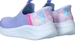 Skechers Ultra Flex 3.0 Colory Wild Slip-Ins Sneakers Paars Meisjes