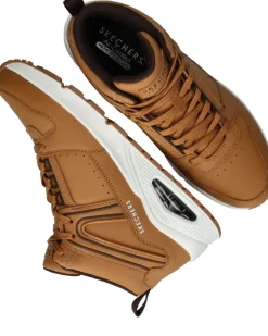 Skechers Uno 2 Keep Close Sneakers Cognac Heren