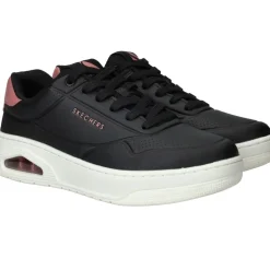 Skechers Uno Court Fast Break Sneakers Zwart Dames