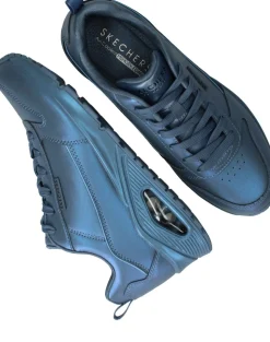 Skechers Uno Galactic Gal Sneakers Blauw Dames