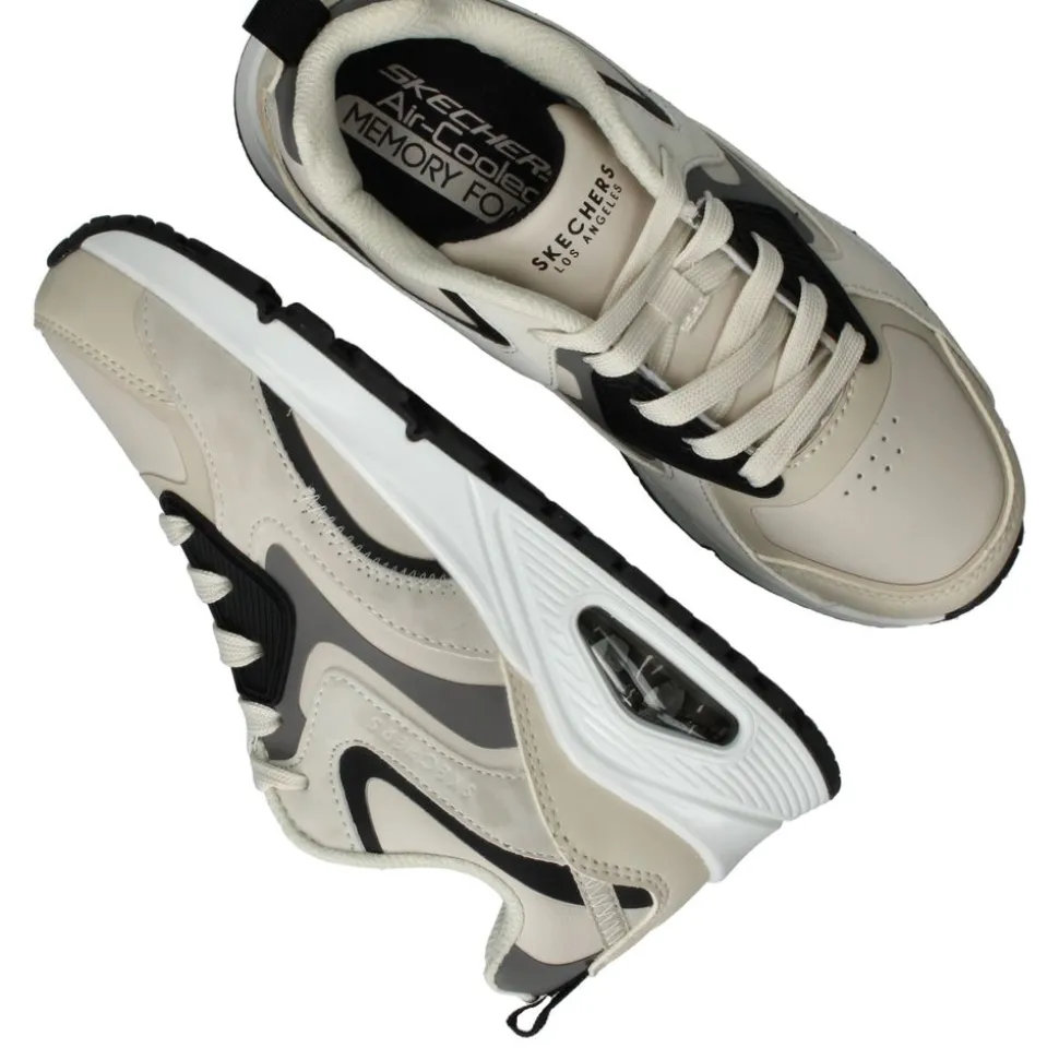 Skechers Uno Gen1 Color Surge Sneakers Beige Jongens