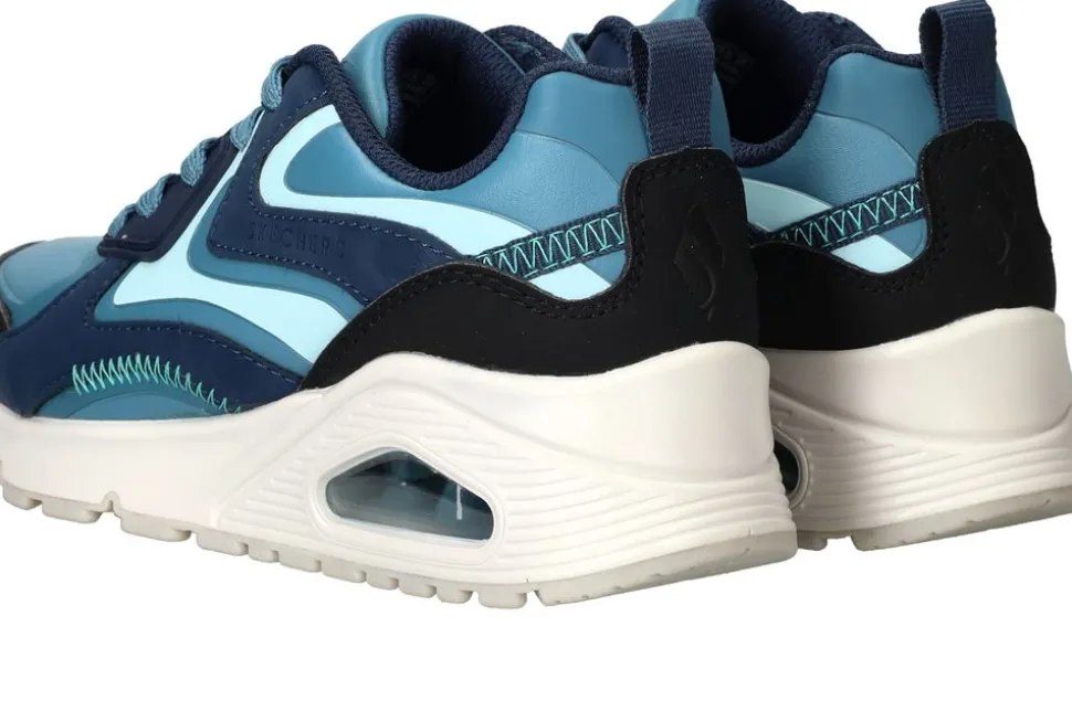 Skechers Uno Gen1 Color Surge Sneakers Blauw Jongens