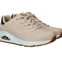 Skechers Uno Golden Air Sneakers Beige Dames