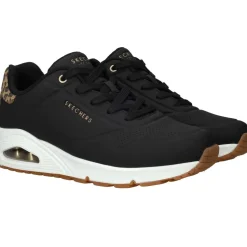 Skechers Uno Jungle Nite Sneakers Zwart Dames
