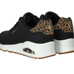 Skechers Uno Jungle Nite Sneakers Zwart Dames