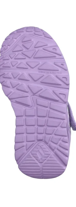 Skechers Uno Lite Love Levitate Sneakers Paars Meisjes