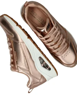 Skechers Uno Metallixs Sneakers Goud Dames