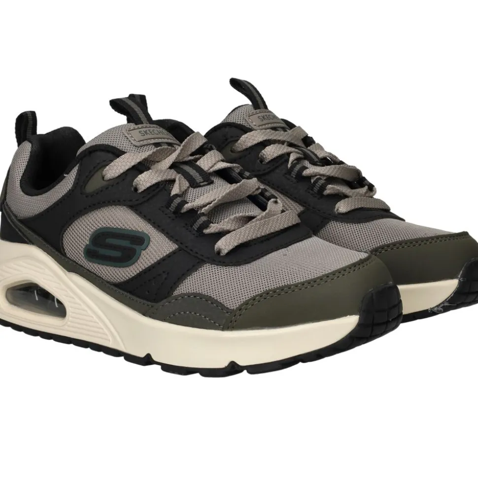 Skechers Uno Retro Groove Sneakers Grijs Jongens