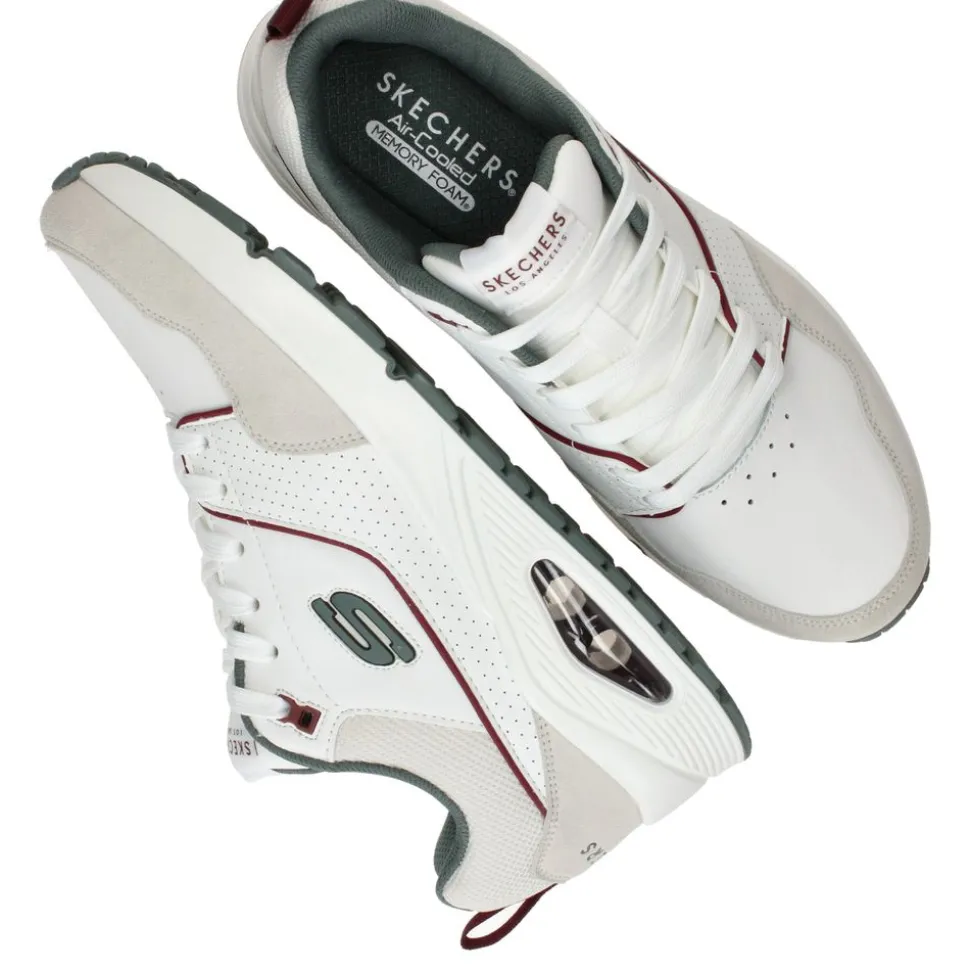 Skechers Uno Retro One Sneakers Grijs Heren