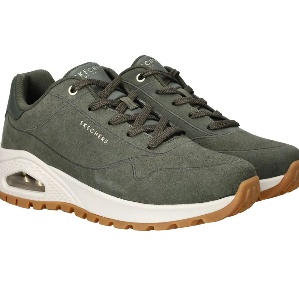 Skechers Uno Rugged Chillproof Sneakers Groen Dames
