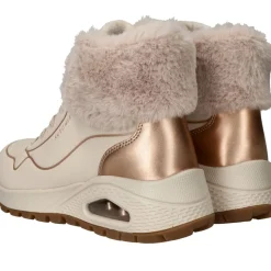 Skechers Uno Rugged Fall Shimmer Sneakers Beige Dames
