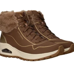 Skechers Uno Rugged Fall Shimmer Veterboots Bruin Dames