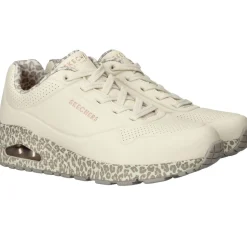 Skechers Uno Sneakers Beige Dames