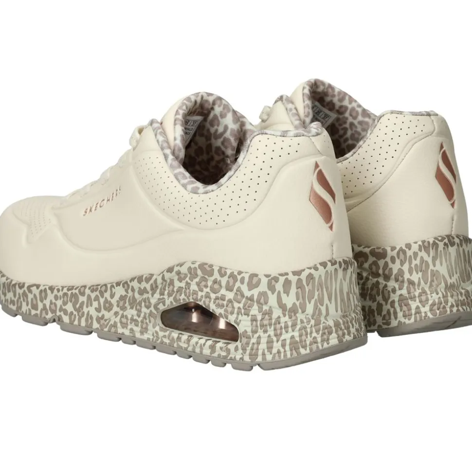 Skechers Uno Sneakers Beige Dames