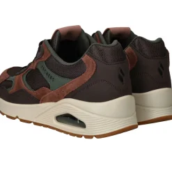 Skechers Uno Sneakers Bruin Heren