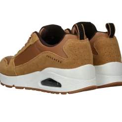 Skechers Uno Stacre Sneakers Cognac Heren