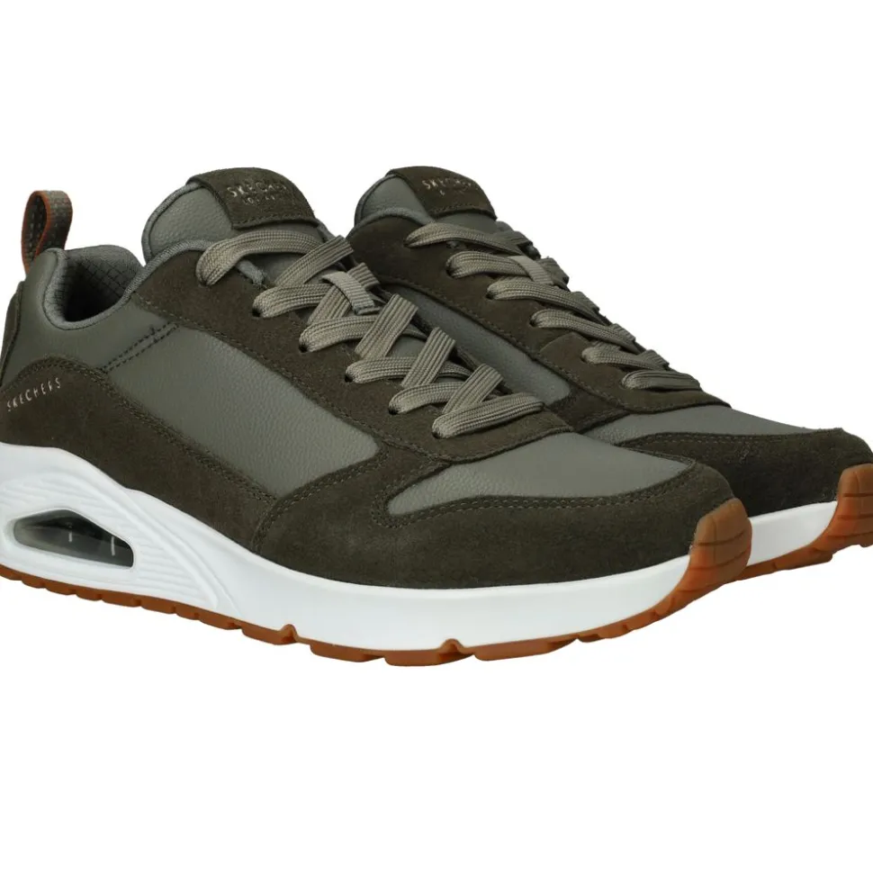 Skechers Uno Stacre Sneakers Groen Heren