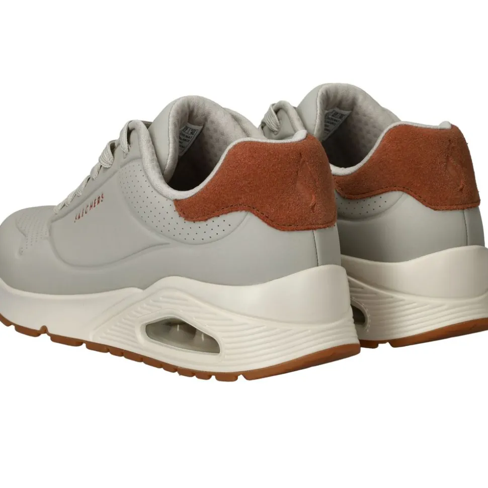 Skechers Uno Stand On Air Sneakers Beige Heren