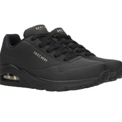 Skechers Uno Stand on Air Sneakers Zwart Dames