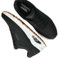Skechers Uno Stand On Air Sneakers Zwart Heren