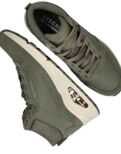 Skechers Uno Veterschoenen Groen Dames