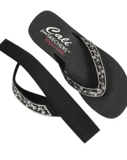 Skechers Vinyasa Slippers Zwart Dames