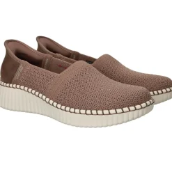 Skechers Wilshire BLVD Journey To Instappers Taupe Dames