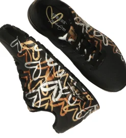 Skechers X JGoldcrown Uno Metallic Sneakers Zwart Dames