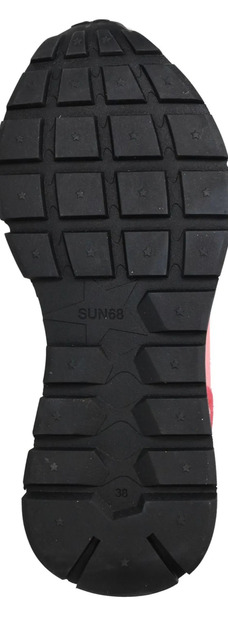 SUN68 Ally Color Explosion Sneakers Roze Dames