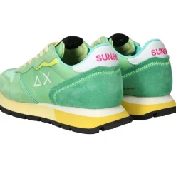 SUN68 Ally Color Explosion Sneakers Groen Dames