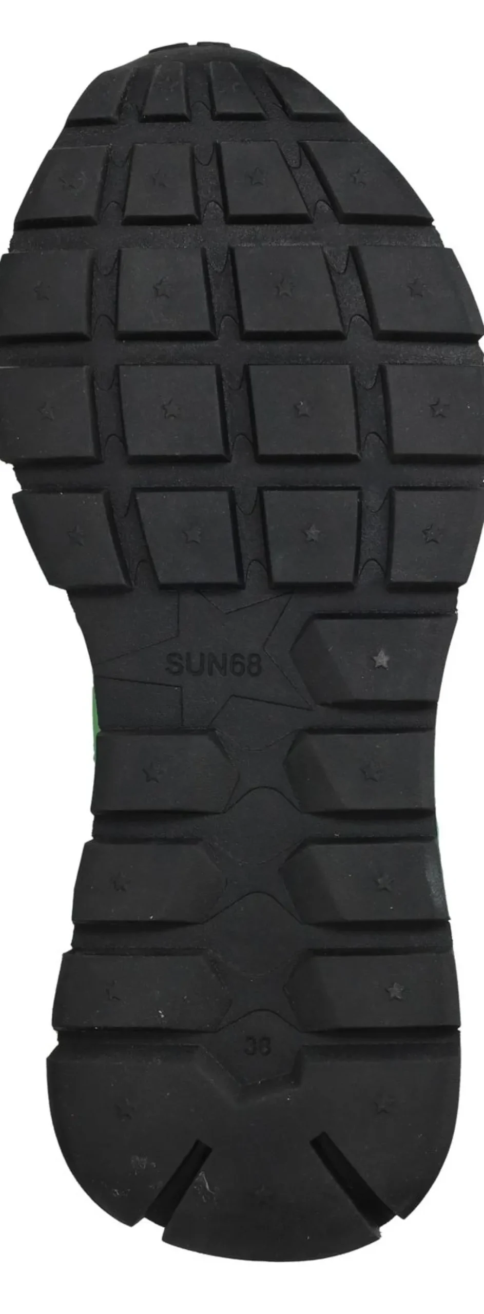 SUN68 Ally Color Explosion Sneakers Groen Dames