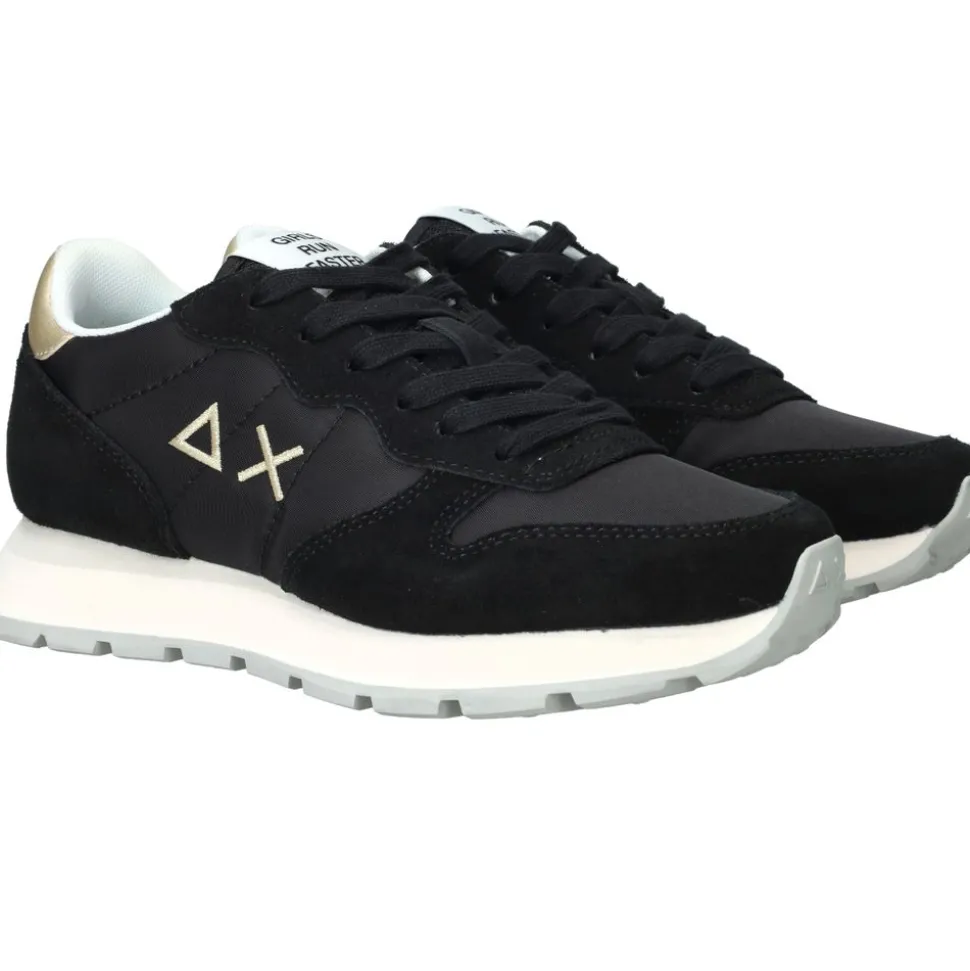 SUN68 Ally Gold Silver Sneakers Zilver Dames