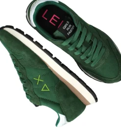 SUN68 Ally Solid Nylon Sneakers Groen Dames