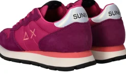 SUN68 Ally Solid Nylon Sneakers Roze Dames